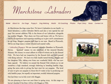 Tablet Screenshot of marchstonelabradors.co.uk
